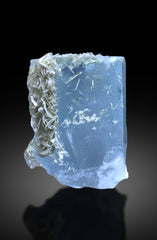 Sky Blue Aquamarine on Mica from Pakistan - 159 gram
