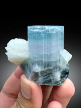 Cotton Candy Tourmaline with Albite from Afghanistan - 110 gram