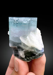 Cotton Candy Tourmaline with Albite from Afghanistan - 110 gram