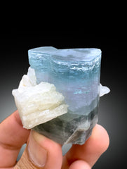 Cotton Candy Tourmaline with Albite from Afghanistan - 110 gram