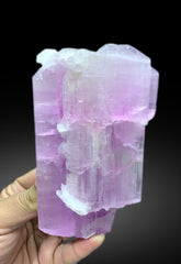 Pink Kunzite Specimen, Kunzite Crystal With Quartz And Albite, Natural Kunzite, Kunzite for sale, Healing Crystal, Mineral Specimen, 772 g