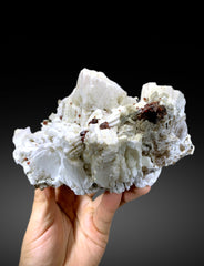 Natural Red Garnet Cluster with mica on Feldspar from Pakistan - 1000 gram