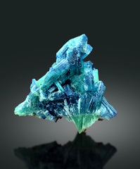 Natural Indicolite Blue Tourmaline Cluster, Tourmaline Specimen, Raw Mineral, Tourmaline Crystals from Afghanistan - 42.95 CT