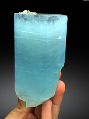 Aquamarine crystal with Muscovite Mica from Pakistan, 865 gram