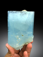 Aquamarine crystal with Muscovite Mica from Pakistan, 865 gram