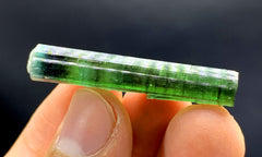 Natural Bicolor Tourmaline Crystal, Lipstick Tourmaline, Tourmaline Crystal from Afghanistan - 24.20 carat