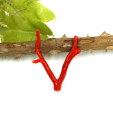 Unique Tree Shape Coral, Mediterranean Red Coral, Making jewellery Branch, Natural Shape Coral Lop, Not Dyed, 100% Natural
