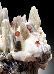 Spessartine Garnet Crystals with Muscovite and Feldspar from Pakistan, 40 gram