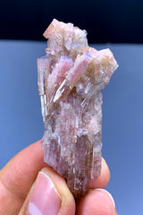 Pink & Orange Color Tourmaline Cluster from Afghanistan - 18 gram