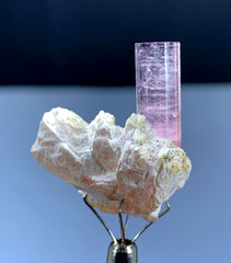 Pink Tourmaline Crystal on Lepidolite from Afghanistan - 35.85 carat