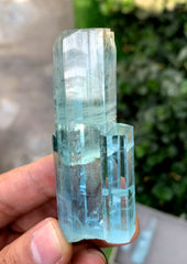 Gemmy Blue Aquamarine Crystal from Shigar valley Pakistan - 65 grams