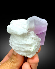 Natural Pink Color Kunzite with Cleavelandite Albite from Nuristan, Afghanistan - 140 gram