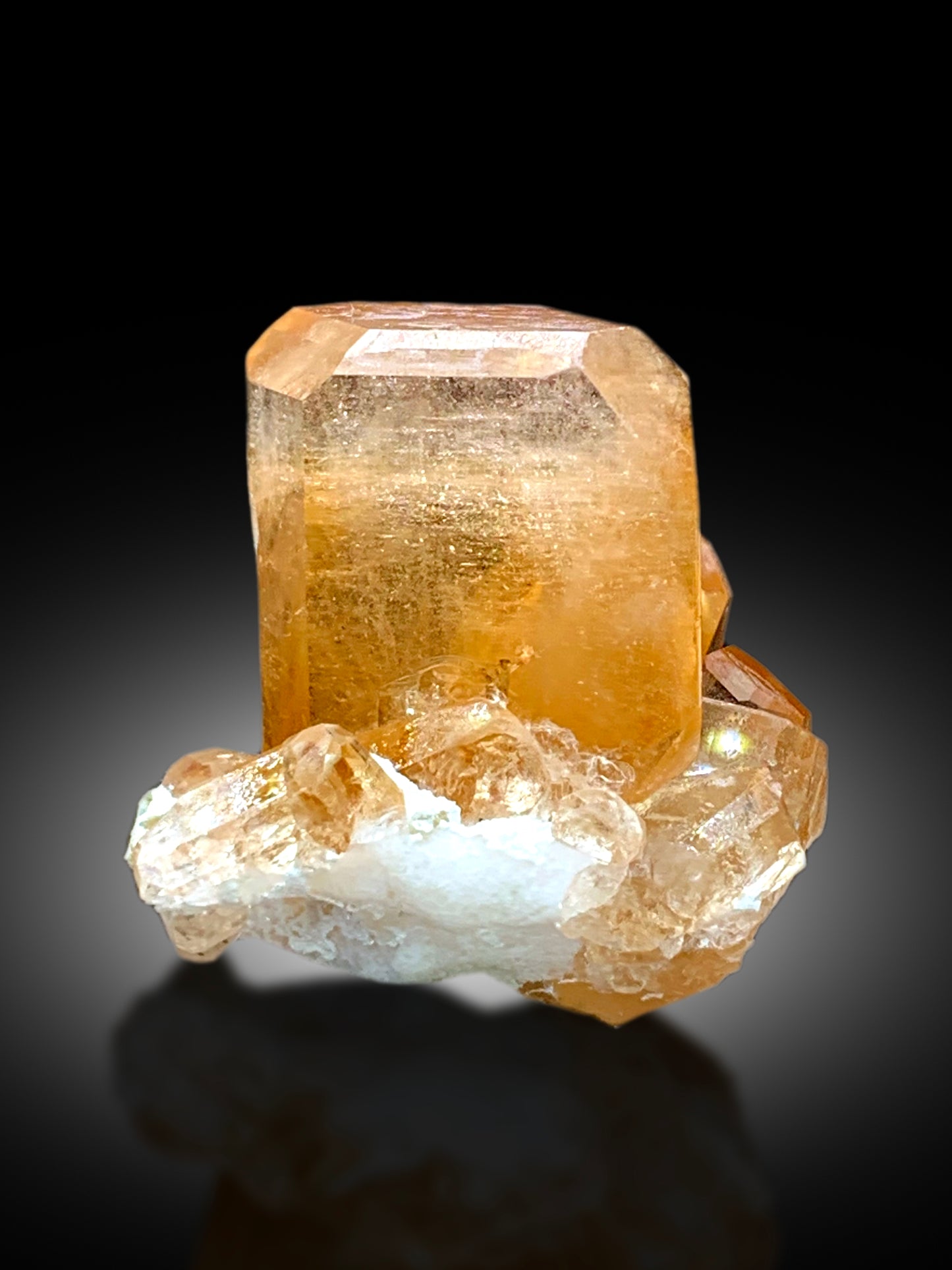 Terminated Sherry Topaz Crystals, Topaz Stone, Raw Mineral, Topaz Specimen, Topaz from Skardu Pakistan - 59 gram