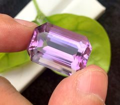 Emerald Cut Purple Amethyst Gemstone, Loose Gemstone, Amethyst Faceted Cut Stone for Jewelry Making, Gemstone Jewelry - 27.90 CT