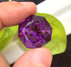 Fancy Cut Purple Amethyst Gemstone, Loose Gemstone, Amethyst Faceted Cut Stone for Jewelry Making, Gemstone Jewelry - 27.55 CT