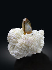 Topaz Crystal on albite from Pakistan - 248 gram