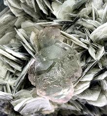 Museum Grade Sky Blue Aquamarine Crystals with Fluorite and Muscovite from Nagar valley Hunza, Gilgit Baltistan - 3820 gram