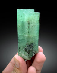 Exceptional Lush Green Emerald Crystal from Chitral Pakistan - 134 gram