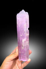 V Shape Terminated Pink Kunzite Crystal, Kunzite Specimen, Fine Minerals, Kunzite Crystal from Afghanistan - 547 gram