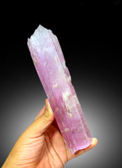 V Shape Terminated Pink Kunzite Crystal, Kunzite Specimen, Fine Minerals, Kunzite Crystal from Afghanistan - 547 gram