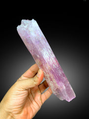 V Shape Terminated Pink Kunzite Crystal, Kunzite Specimen, Fine Minerals, Kunzite Crystal from Afghanistan - 547 gram