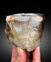 Natural Terminated Sherry Color Topaz Crystal, Topaz Specimen, Raw Mineral, Topaz from Skardu Pakistan - 600 gram