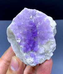 Purple Apatite Cluster on Matrix from Afghanistan - 140 gram