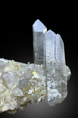 Quartz Crystal Cluster from Pakistan – Natural Raw Stone for Collection - 442 gram