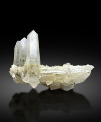 Quartz Crystal Cluster from Pakistan – Natural Raw Stone for Collection - 442 gram