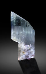 Purple Blue Transparent Kunzite Crystal from Afghanistan - 157 gram