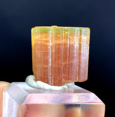 Natural Bicolor Tourmaline Crystal from Paprok Afghanistan - 64.20 carat