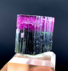 Natural Bicolor Tourmaline Crystal from Paprok Afghanistan - 79.45 carat