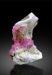 Crystallized Pink Rose Quartz on Matrix from Paprok Afghanistan - 59 gram