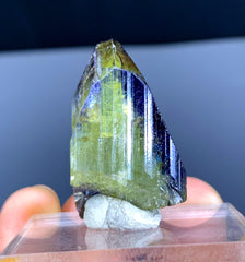 Natural Bicolor Tanzanite Crystal from Tanzania | Raw Blue & Purple Gemstone | Collector's Mineral Specimen - 23 grams