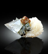 Rare Microlite with Topaz and Tourmaline from Skardu Pakistan - 60.85 carat