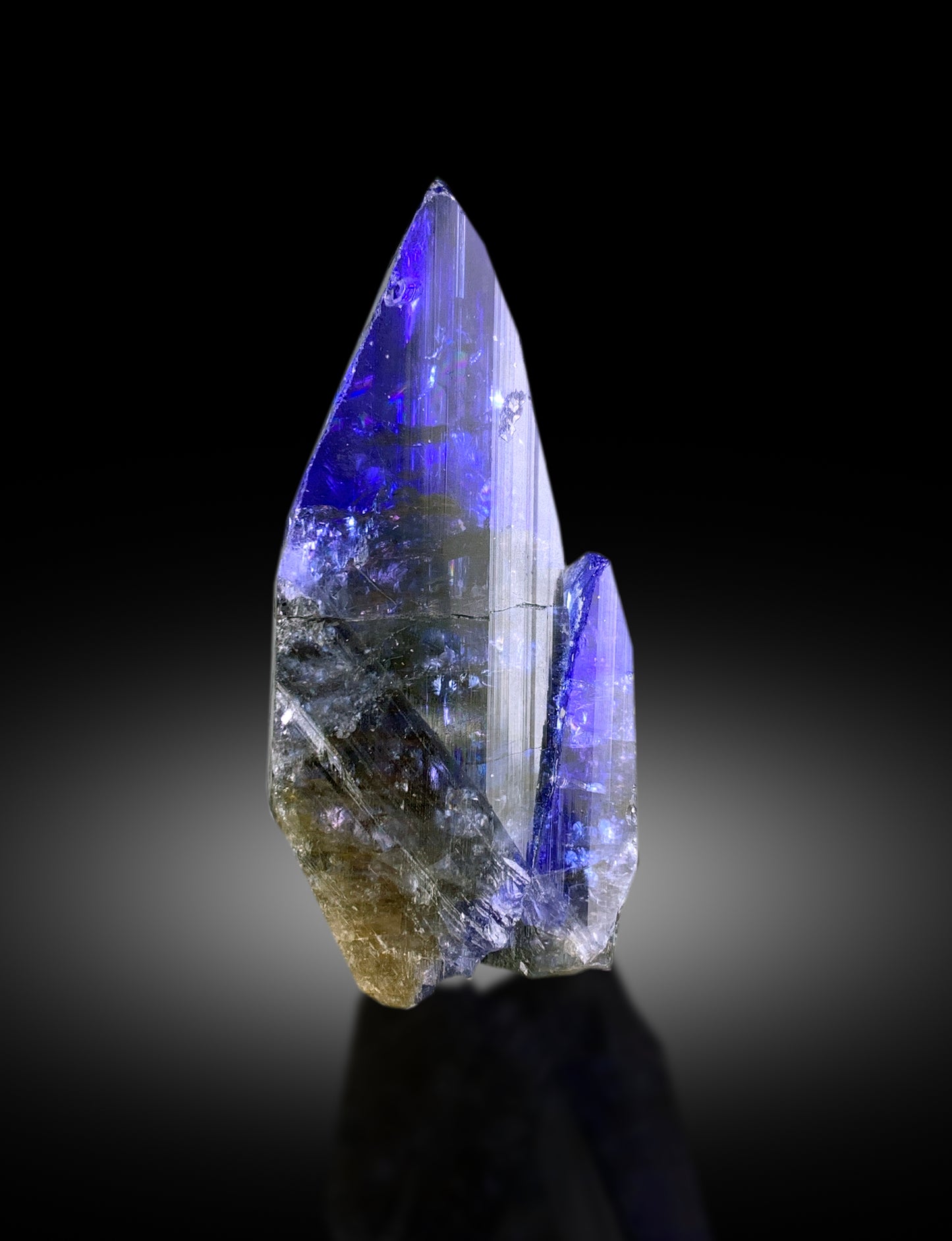 Deep Blue Tanzanite Crystal, Terminated Tanzanite Stone, Crystal Specimen, Tanzanite Gemstone, Raw Mineral - 38 gram