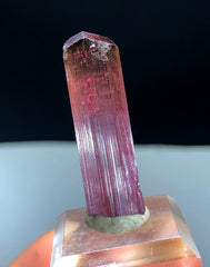 Natural Terminated Rubelite Tourmaline Crystal, Paprok Tourmaline, Tourmaline Gemstone, Crystal Specimen - 36.30 CT