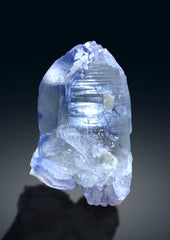 Indicolite Quartz with Mica from Afghanistan - 128 gram