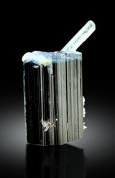 Natural Blue Cap Tourmaline with Aquamarine from Skardu Pakistan - 16 gram