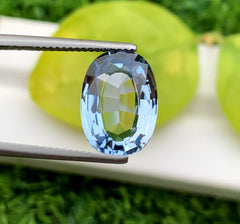 Cusshion Cut Santa Maria Color Blue Aquamarine Gemstone, Loose Gemstone - 5.35 CT