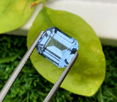 Octagonal Cut Santa Maria Color Blue Aquamarine Gemstone, Loose Gemstone - 5.25 CT