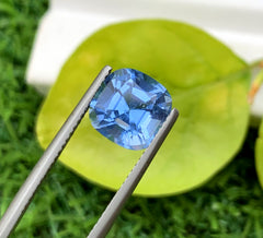 Santa Maria Color Blue Aquamarine Gemstone, Loose Gemstone 3.35 CT