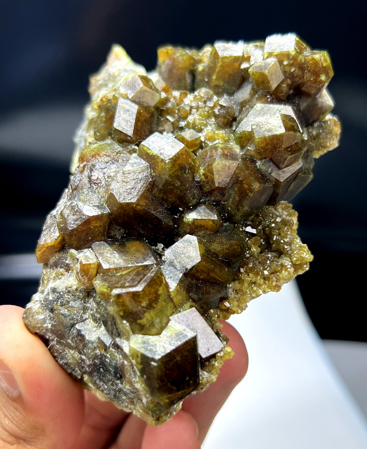 Andradite Garnet Specimen from Shigar valley, Skardu Pakistan - 354 gram