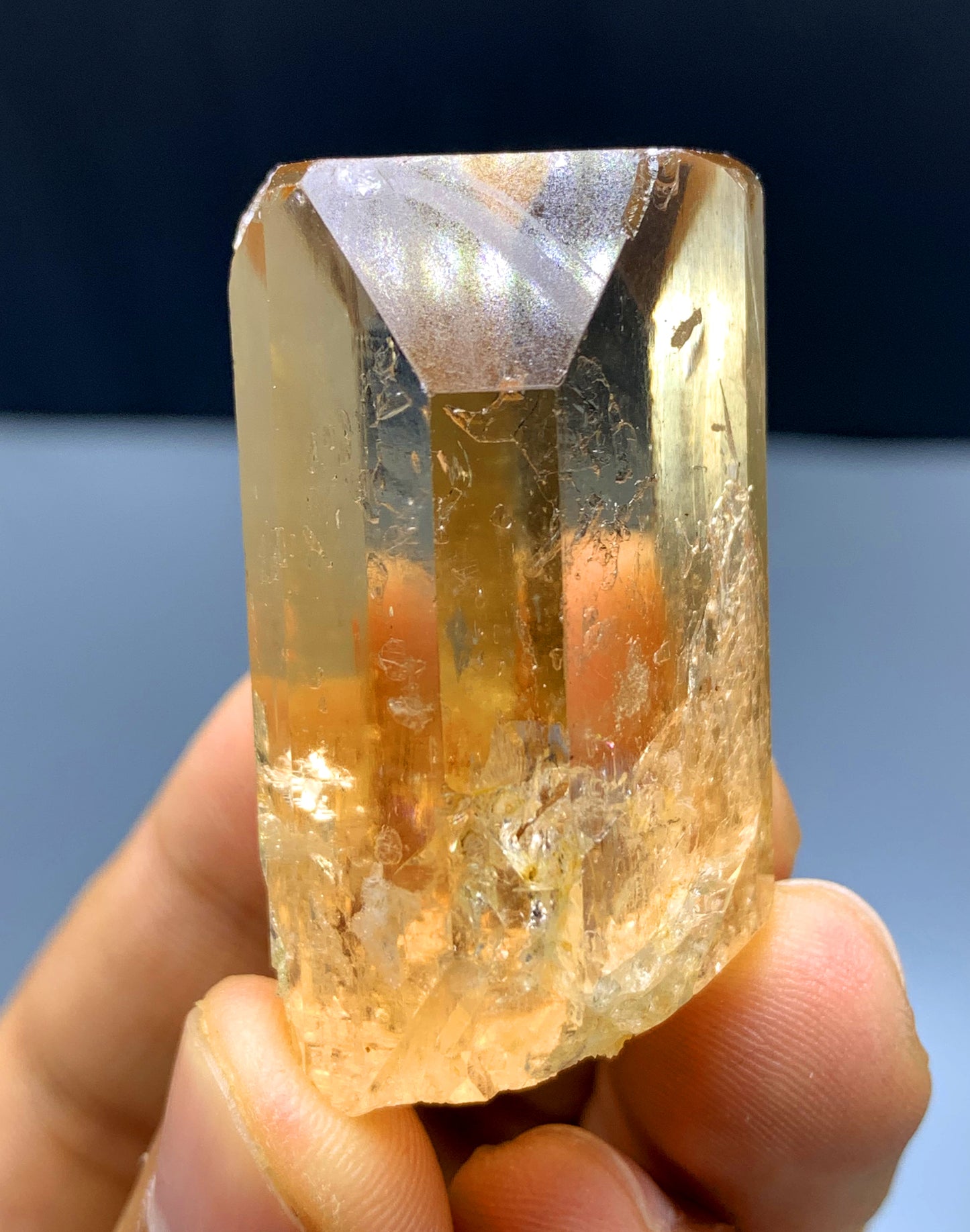 Gem Grade Topaz Crystal from Skardu Pakistan - 44 gram