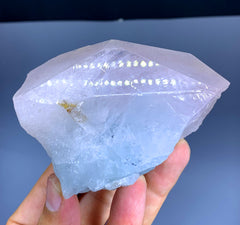 AquaMorganite Crystal, Bicolor Beryl from Afghanistan - 328 gram