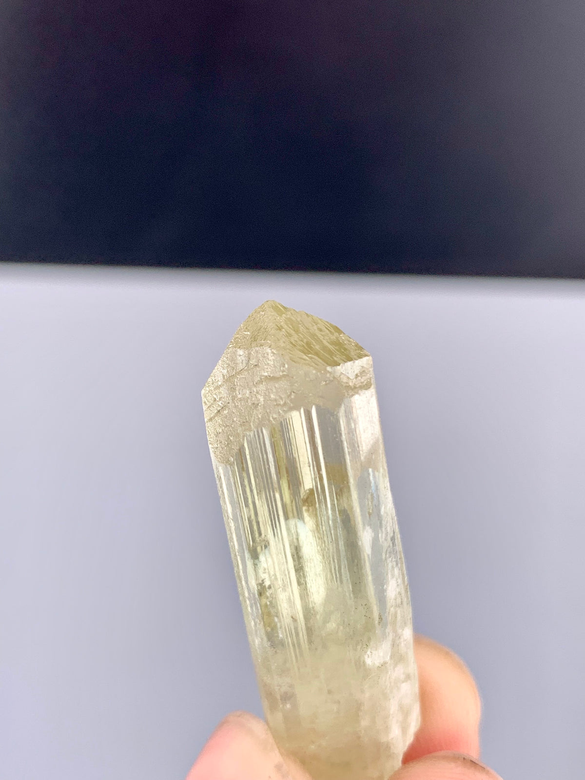 Yellow Triphane Kunzite Crystal from Afghanistan - 10 Grams