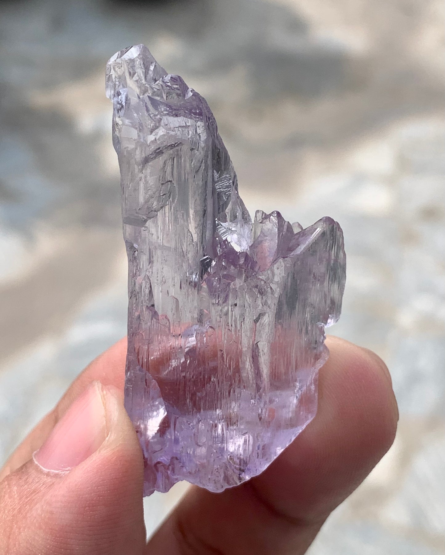 Pink Kunzite Crystal From Afghanistan - 29 Grams