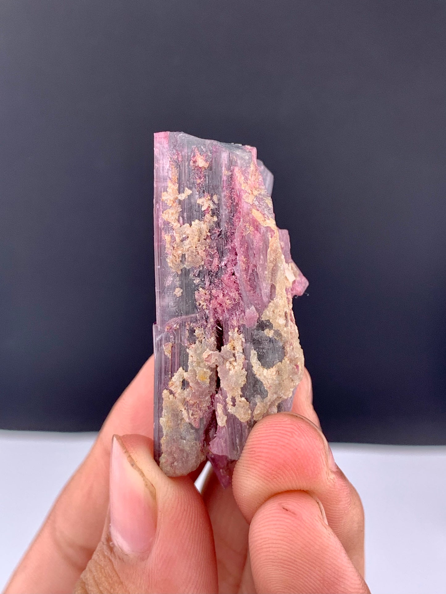 Pink Tourmaline Crystal From Afghanistan - 21 Grams