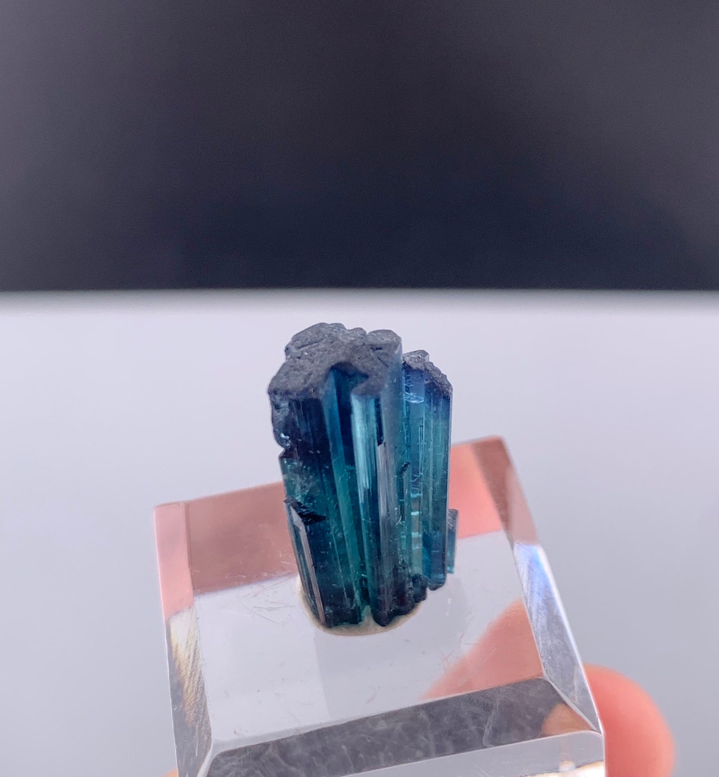 Natural Indicolite Blue Tourmaline Crystal From Afghanistan - 11.65 Carats