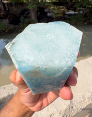 Sky Blue Aquamarine Crystal from Shigar valley Pakistan - 585 gram